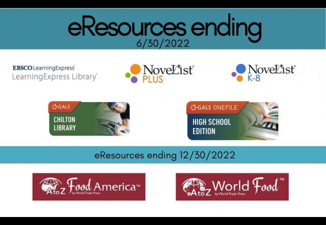 Icons of eResources ending